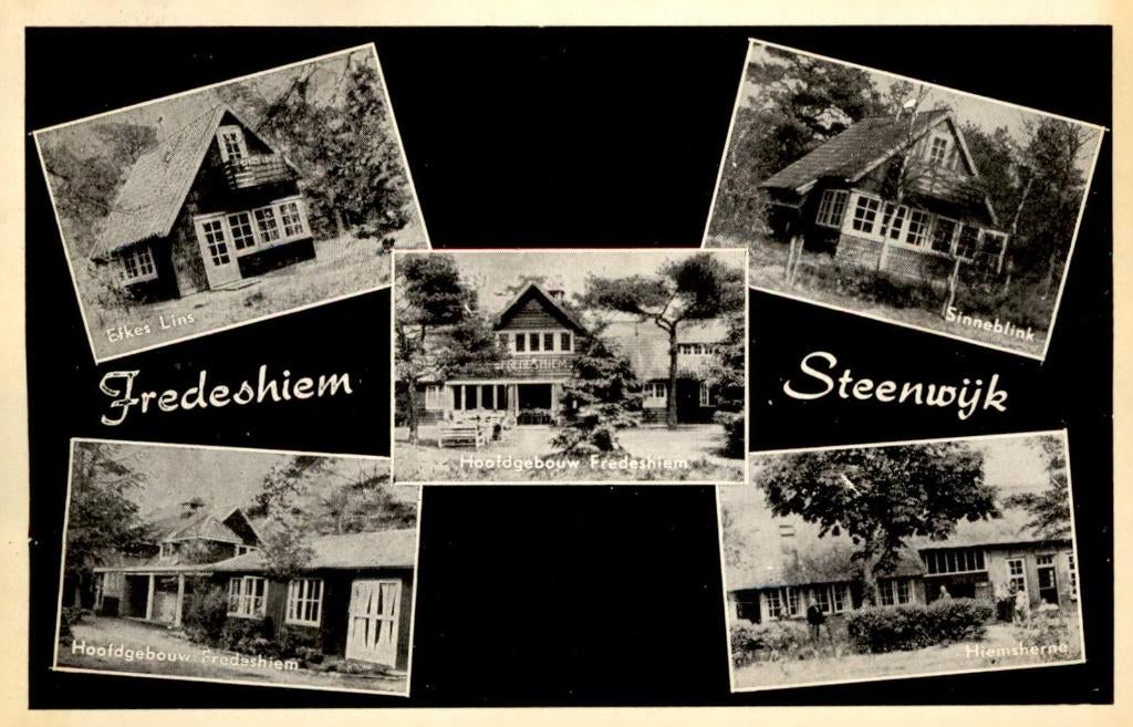 Fredeshiem Steenwijk # 546, Verzenden, 1940 tot 1960, Gelopen, Overijssel