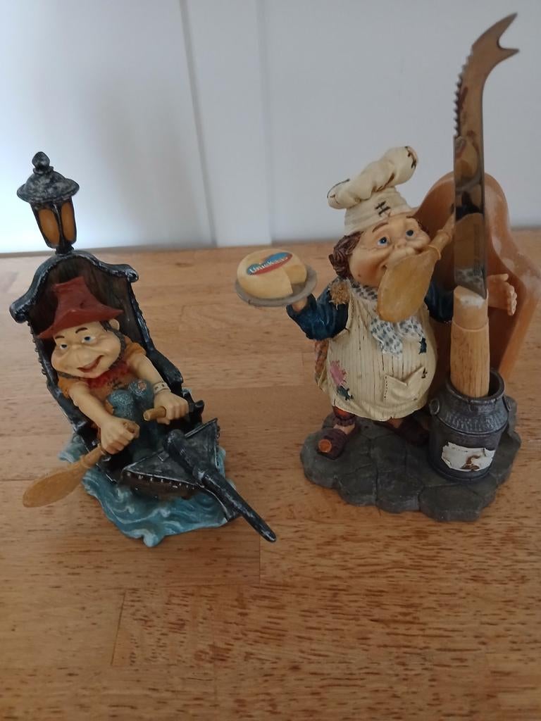 2 laven beeldjes, Verzamelen, Ophalen of Verzenden, Gebruikt, Laaf