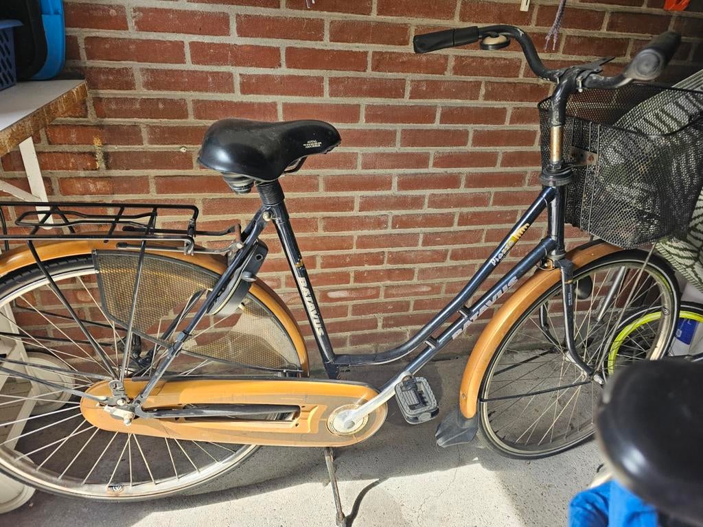 DAMESFIETS BATAVUS PIAZZA TERUGTRAPREM, Ophalen, Terugtraprem, Batavus, Gebruikt