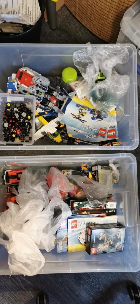 Grote LEGO verzameling: onderdelen, voertuigen, poppetjes, Ophalen of Verzenden, Gebruikt, Overige typen