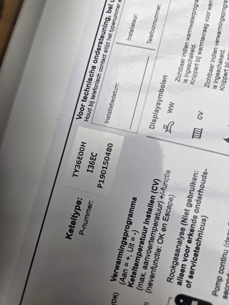 Atag ketel, Ophalen, Gebruikt