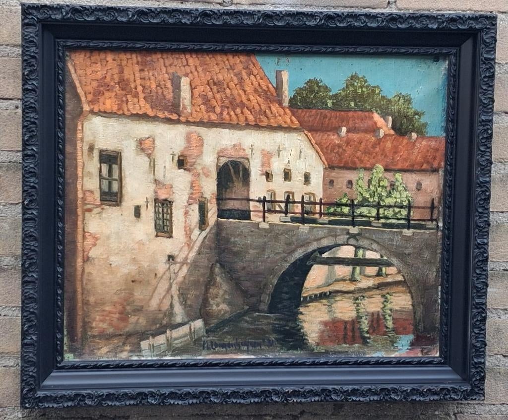 Den Bosch, Dieze. M. Langenhuysen. * Zie tekst., Antiek en Kunst, Ophalen