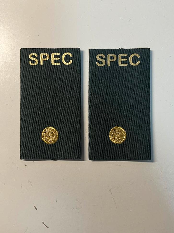 Rangen SPEC Adjudant overhemd, Verzamelen, Militaria | Algemeen, Landmacht, Embleem of Badge, Nederland, Ophalen of Verzenden