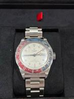 Tudor Black Bay GMT White dial 79830RB Nieuw, Staal, Staal, Polshorloge, Nieuw