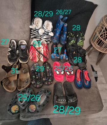 Kinderschoenen alles in 1x en anders mag ook per stuk.  beschikbaar voor biedingen
