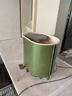 pottenbakkersschijf, Ophalen, Gebruikt