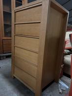 Te koop houten kast met 2 lades en een deur! Zgan, Ophalen, 1 of 2 laden, 100 tot 150 cm, 50 tot 100 cm