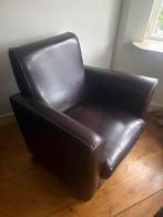 Leren fauteuil, Ophalen, Gebruikt, 50 tot 75 cm, Leer