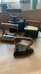 Ouderwetse strijkijzers, Witgoed en Apparatuur, Strijkijzers en Strijkplanken, Ophalen, Zo goed als nieuw