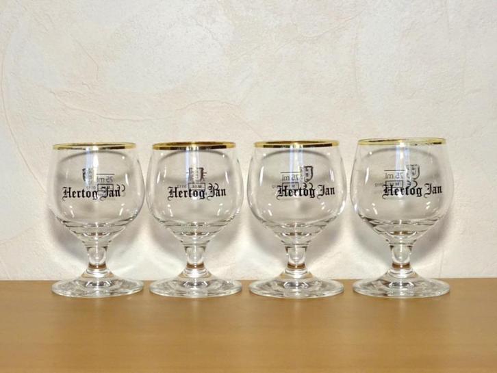 Hertog Jan proefglaasjes, Verzamelen, Biermerken, Zo goed als nieuw, Flesje(s), Hertog Jan, Ophalen of Verzenden
