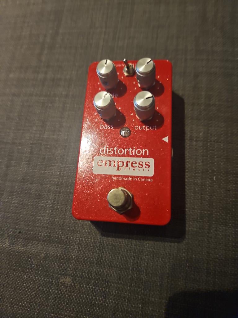 Empress Distortion – High-end boutique distortion pedaal, Muziek en Instrumenten, Ophalen of Verzenden, Zo goed als nieuw, Distortion, Overdrive of Fuzz