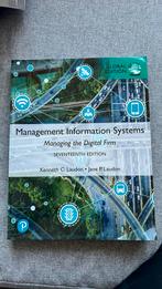 Management information systems 17th edition, Ophalen of Verzenden, Beta, Zo goed als nieuw, WO