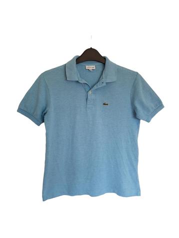 Prachtig LACOSTE poloshirt licht blauw maat 12/152.  beschikbaar voor biedingen
