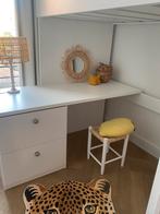 Hoogslaper met bureau en kast van Ikea, Huis en Inrichting, Slaapkamer | Stapelbedden en Hoogslapers, Ophalen, Eenpersoons, Zo goed als nieuw