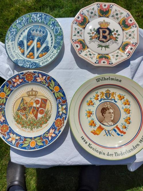 Herdenkings- en jubileumborden, Verzamelen, Koninklijk Huis en Royalty, Gebruikt, Servies, Nederland, Ophalen