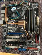 Asus P5K-E, Q9300 CPU, 8GB DDR2 - Server/Project, Computers en Software, Moederborden, Ophalen of Verzenden, Gebruikt, Intel, DDR2