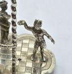 18e eeuwse Zilver miniatuur  Drie Koningen, Verzenden, Zilver