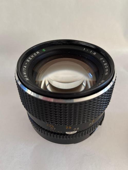 Mamiya Sekor C 80mm 1.9, Audio, Tv en Foto, Fotografie | Lenzen en Objectieven, Gebruikt, Standaardlens, Ophalen of Verzenden