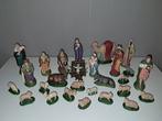 Prachtige oude kerstgroep, breekbaar vintage of antiek, Ophalen of Verzenden