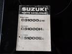 werkplaatshandboek onderdelenboek Suzuki GS1000, Motoren, Handleidingen en Instructieboekjes, Verzenden, Suzuki