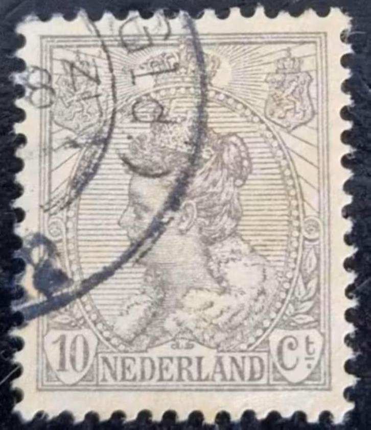 Nederland 1922 - nvph 81 - Koningin Wilhelmina, Postzegels en Munten, Postzegels | Nederland, Gestempeld, Na 1940, Ophalen of Verzenden