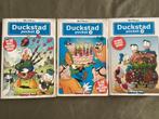 Duckstad  pocket deel 3,4 en11, Meerdere stripboeken, Ophalen of Verzenden, Gelezen, Donald Duck