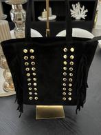 Tas met Studs en Franjes, Ophalen of Verzenden, Nieuw, Zwart, Handtas