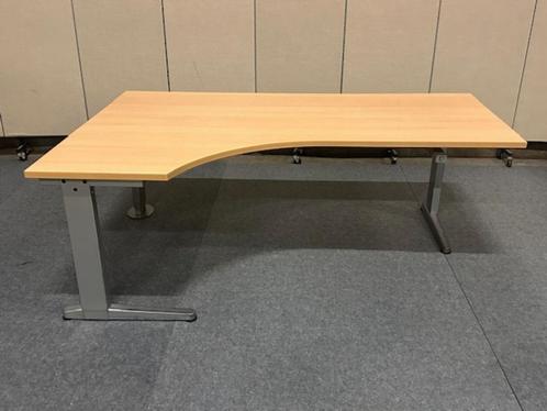 Hoekbureau met slinger 18080/120xH64-84 cm, 20 stuks, Huis en Inrichting, Bureaus, Gebruikt, Bureau, In hoogte verstelbaar, Verzenden