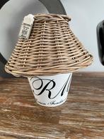 Rivièra Maison rattan waxinelampje, Huis en Inrichting, Ophalen of Verzenden, Zo goed als nieuw, Overige materialen, Minder dan 50 cm