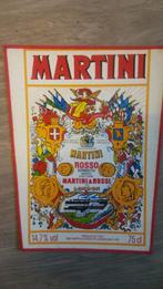 Martini Vermouth vintage drank backpatch kleding embleem, Hobby en Vrije tijd, Zo goed als nieuw, Verzenden