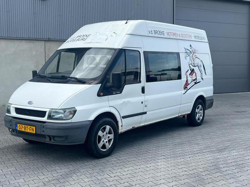 Ford Transit 350L 2.4TDdi SHD 125 PK LANG HOOG+7 PERSOONS DU, Auto's, Bestelauto's, Bedrijf, Te koop, Centrale vergrendeling, Elektrische buitenspiegels