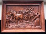 Houtsnijwerk paneel, Antiek en Kunst, Ophalen of Verzenden