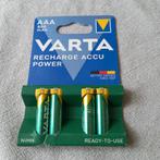 Varta -56703B oplaadbare batterijen aaa, Audio, Tv en Foto, Accu's en Batterijen, Nieuw, Ophalen of Verzenden, Oplaadbaar
