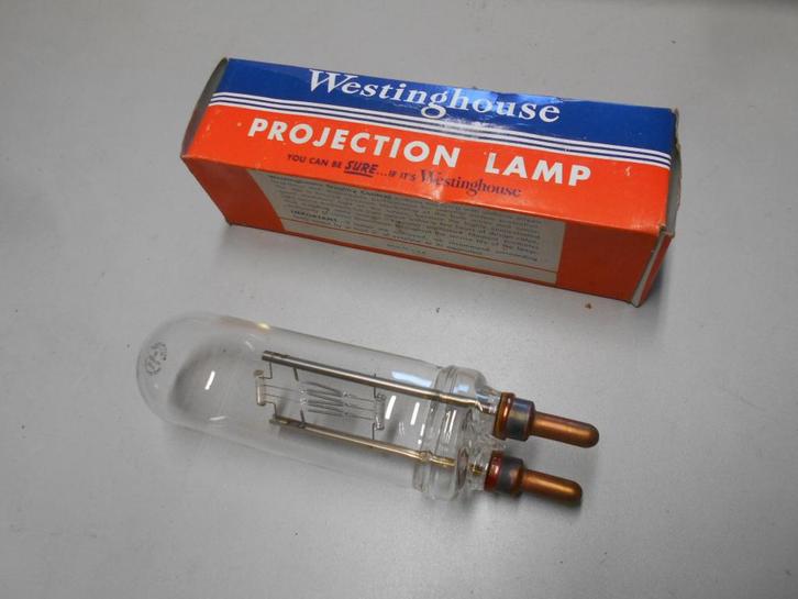 Westinghouse Projection lamp 1000W 120V US, Verzamelen, Retro, Huis en Inrichting, Ophalen of Verzenden