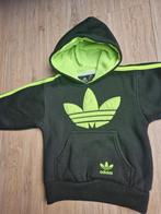 Adidas hoodi. Zwart neon geel, Kinderen en Baby's, Kinderkleding | Maat 104, Trui of Vest, Jongen of Meisje, Ophalen of Verzenden