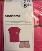 Shortama mt xxl, Kleding | Dames, Pyjama's, Ophalen of Verzenden, Nieuw, Maat 46/48 (XL) of groter
