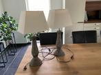 Schemerlampen, Huis en Inrichting, Lampen | Tafellampen, Ophalen, Zo goed als nieuw, Stof, 50 tot 75 cm