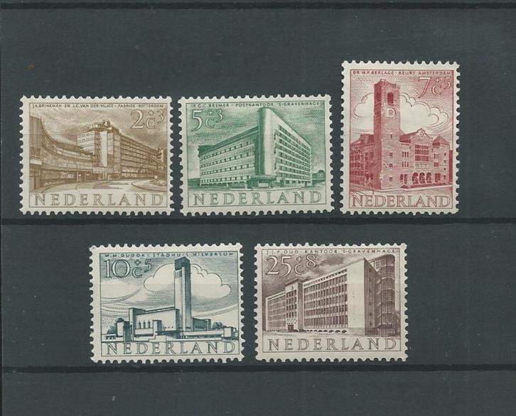 Nederland 1955, NVPH 655 t/m 659, Postfris., Postzegels en Munten, Postzegels | Nederland, Postfris, Na 1940, Verzenden