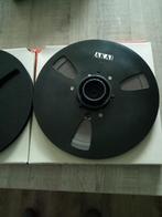twee zwarte spoelen..26,5 met twee akai adapters, Audio, Tv en Foto, Bandrecorders, Ophalen, Onderdeel, Met banden