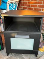 2x Ikea brimnes nachtkastje, Ophalen, Zo goed als nieuw, Hout, Minder dan 45 cm