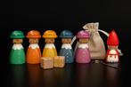 Houten Sinterklaas Peg Dolls, Ophalen of Verzenden, Nieuw