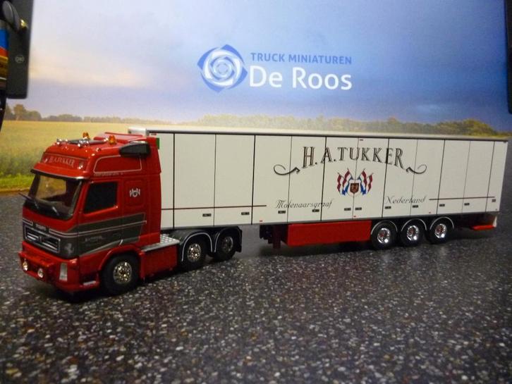Tekno Volvo FH2 H.A. Tukker met certificaat, Hobby en Vrije tijd, Modelauto's | 1:50, Nieuw, Bus of Vrachtwagen, Tekno, Ophalen of Verzenden