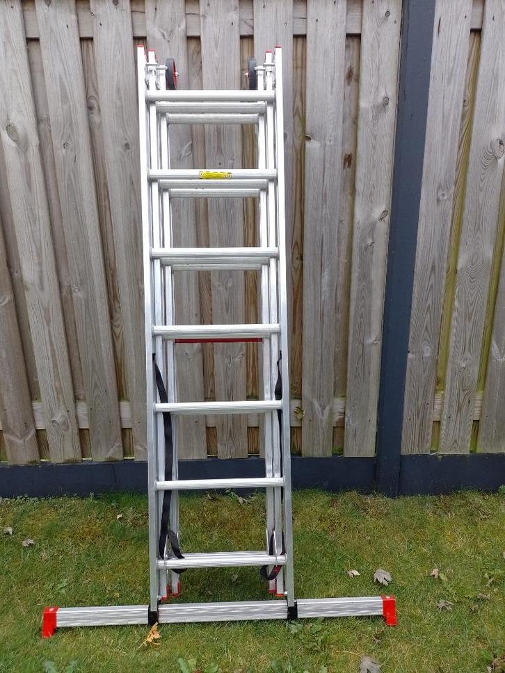 Altrex AR 3045 Reformladder, Doe-het-zelf en Verbouw, Ladders en Trappen, Ladder, 4 meter of meer, Opvouwbaar of Inschuifbaar
