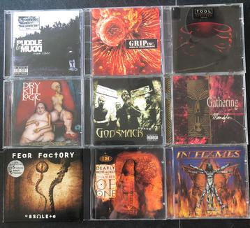 Diverse metal/hardrock cd’s 