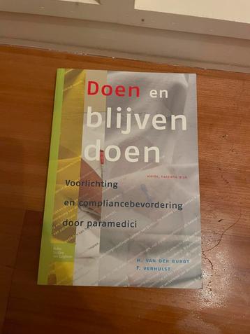 Doen en blijven doen - Fysiotherapie studieboek beschikbaar voor biedingen