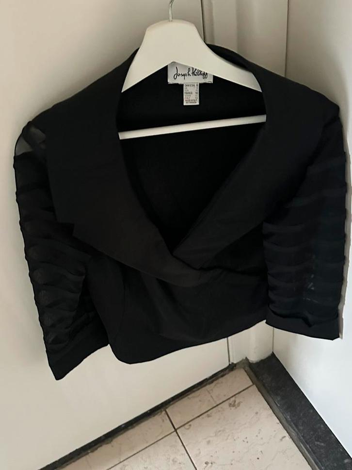 Joseph Ribkoff blouse maat 38, Kleding | Dames, Blouses en Tunieken, Zo goed als nieuw, Maat 38/40 (M), Zwart, Verzenden