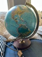 Vintage wereldbol/ globe, Ophalen, Gebruikt
