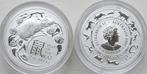 Zilveren 1 oz Lunar Ram Rad 2020., Ophalen of Verzenden, Losse munt, Zilver