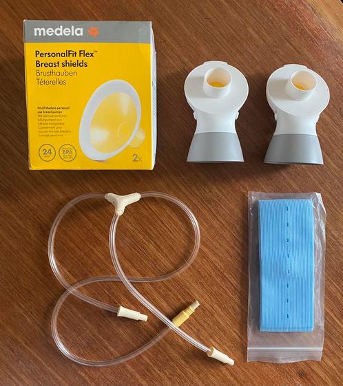 Medela toebehoren voor Medela Swing kolf apparaat, Kinderen en Baby's, Babyvoeding en Toebehoren, Zo goed als nieuw, Borstkolf