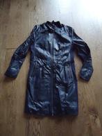 Blauwe kunstleren Expresso jas maat 42, Kleding | Dames, Jassen | Winter, Maat 42/44 (L), Ophalen of Verzenden, Gedragen, Expresso